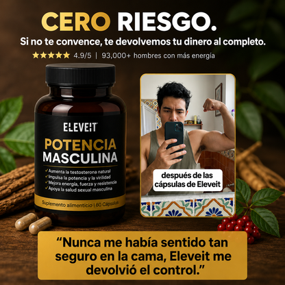 Potencia Masculina | Más deseo, energía y rendimiento
