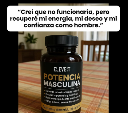 Potencia Masculina | Más deseo, energía y rendimiento